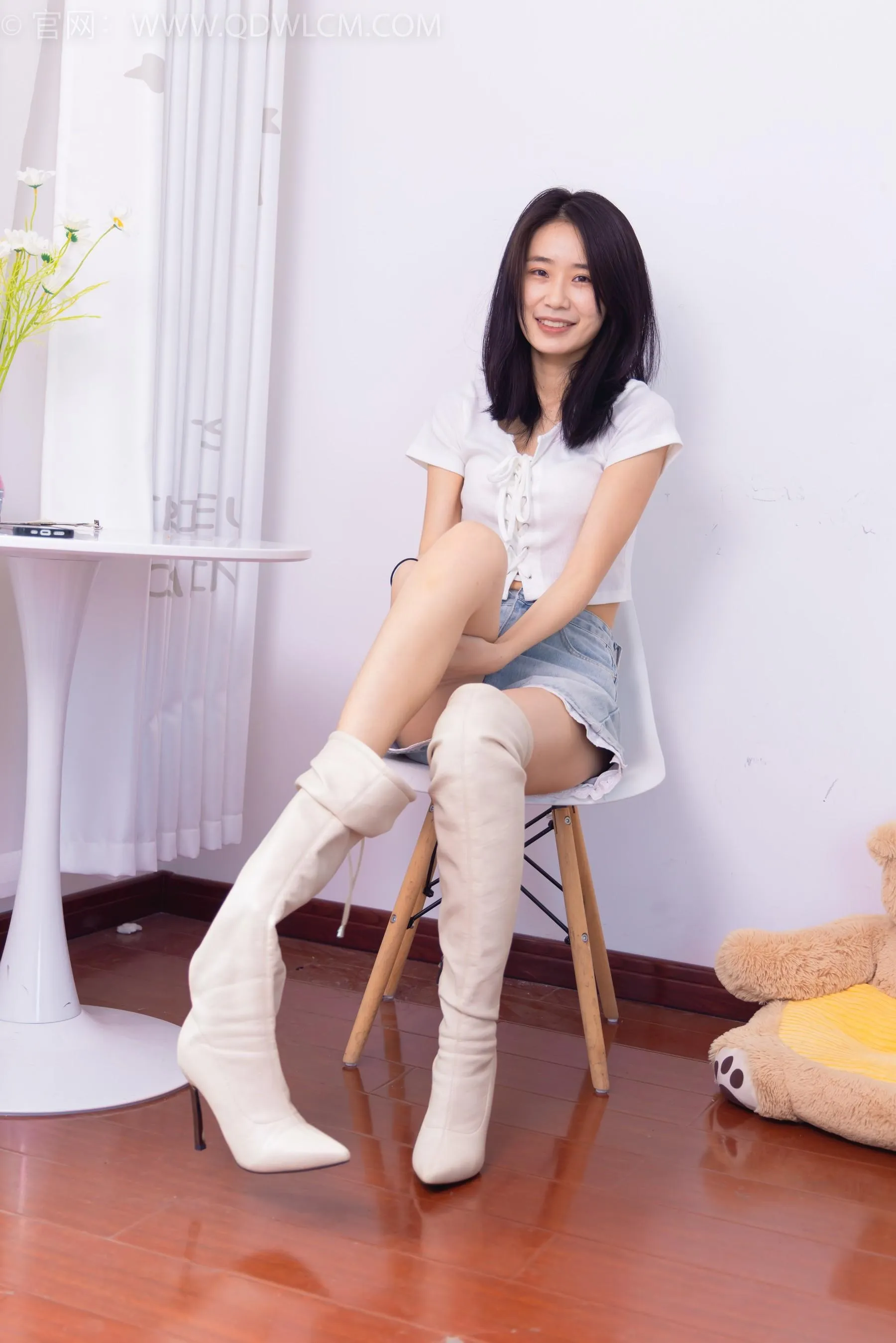 物恋传媒 NO.1552 菜菜-白色的花 [178P]插图1